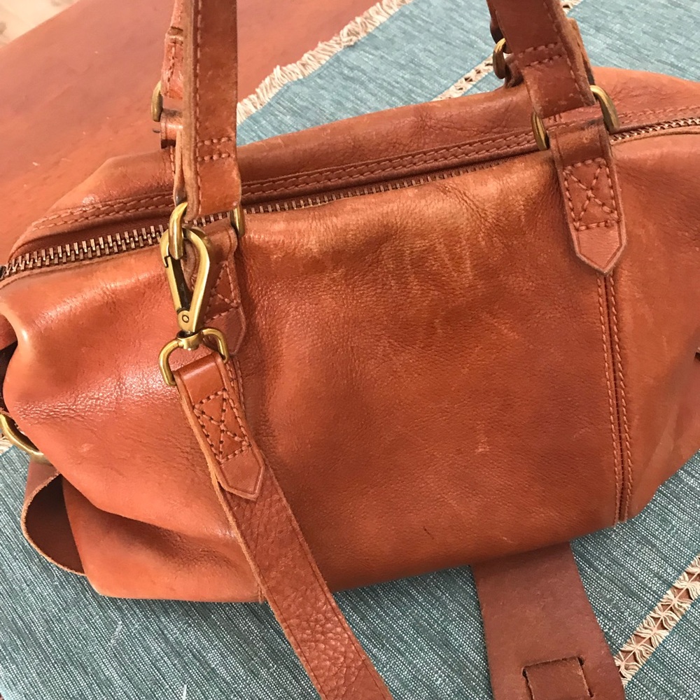 Madewell Kensington English Saddle Satchel Bag
